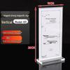 T-Type Magnetic Table Tent Card Holder: Dual-Use Horizontal & Vertical Display Stand