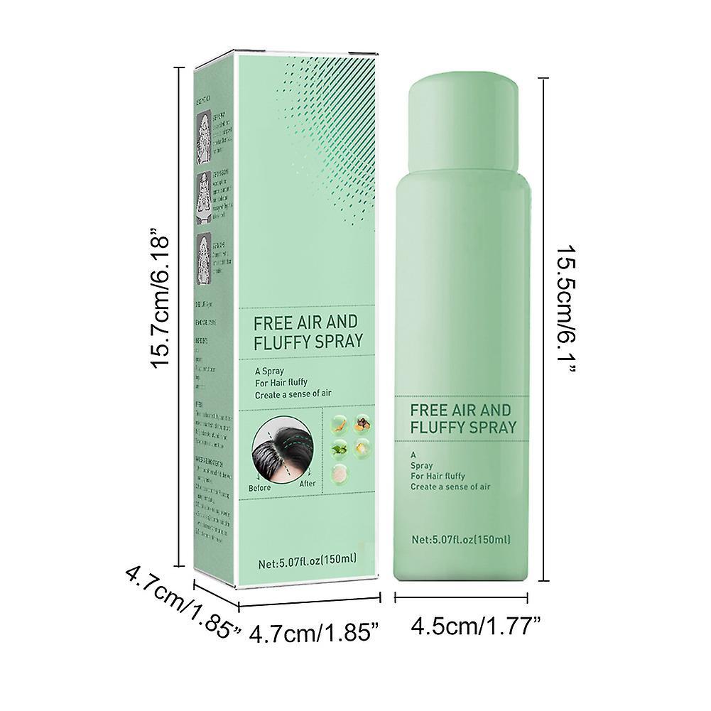 150ml Hair Oil Remover Spray Fluffy Efficient Cleaning Mist Spray for All Hair Types