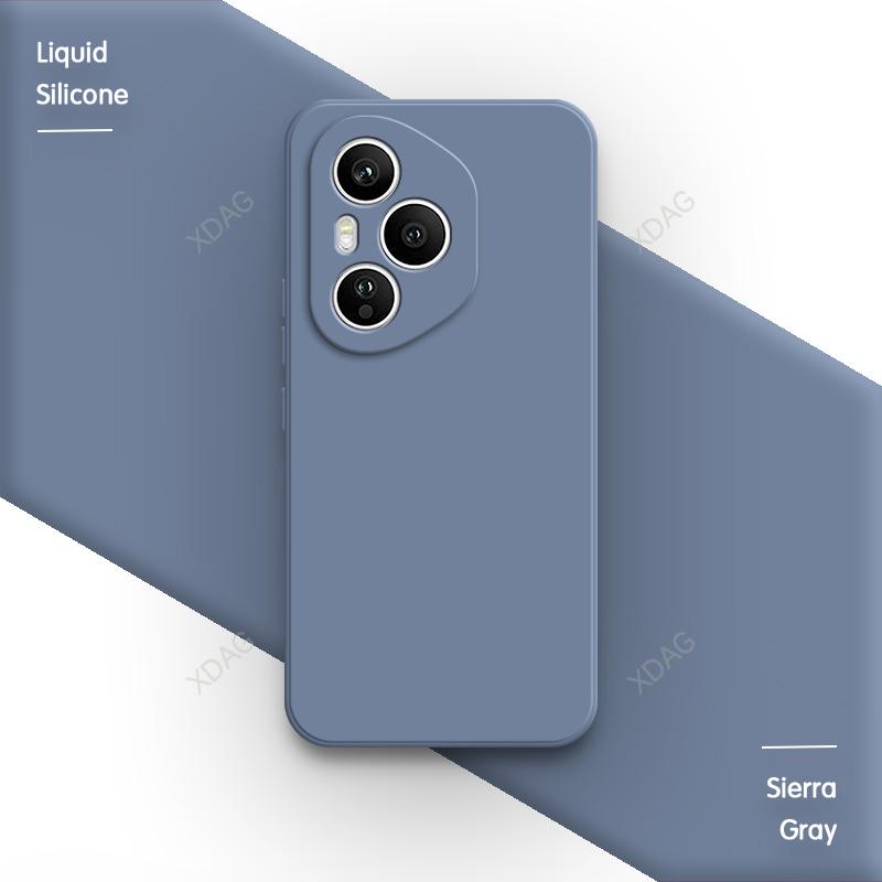 Original Soft Phone Case for Honor 400 Pro Lite 400Pro 400Lite 5G China Global Funda Candy Dual Layer Liquid Silicone Back Cover
