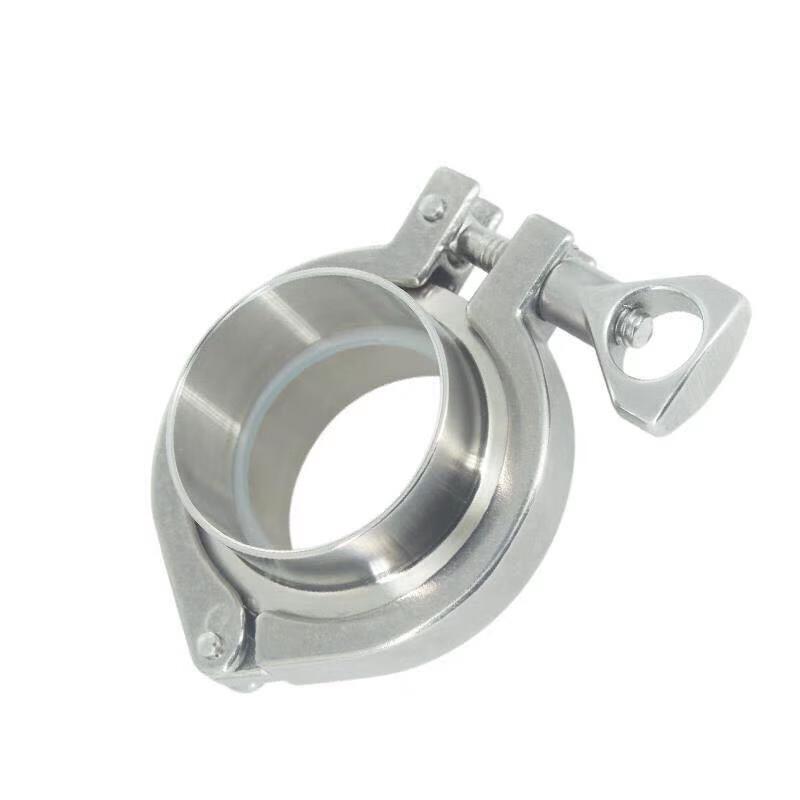 304 Stainless Steel Sanitary Quick Clamp Connector