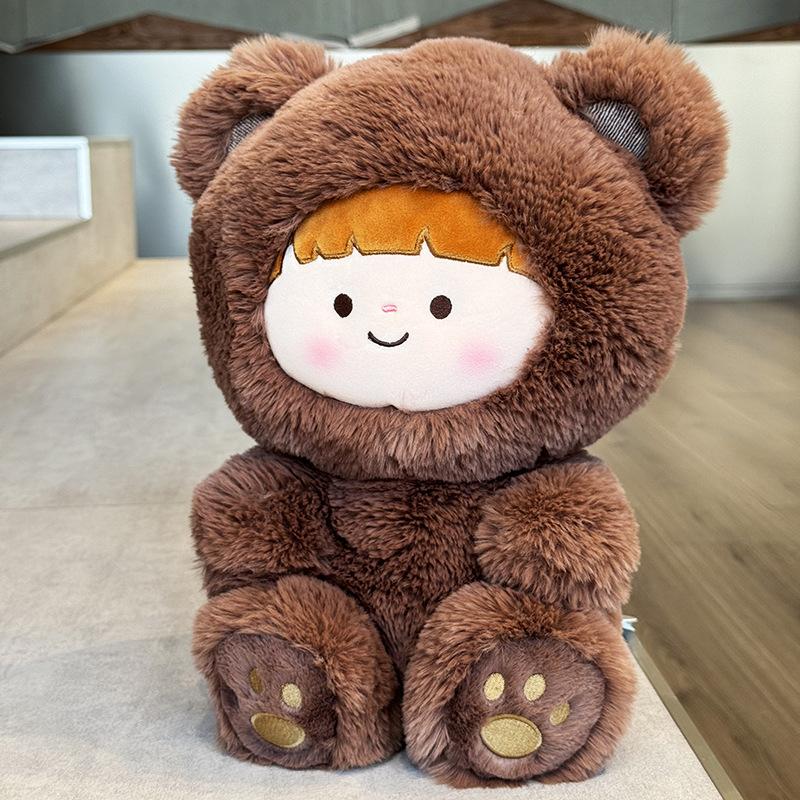 

Детские плюшевые игрушки Дракон Милые куклы ПП хлопок Подходят для дарения Мягкие Bear