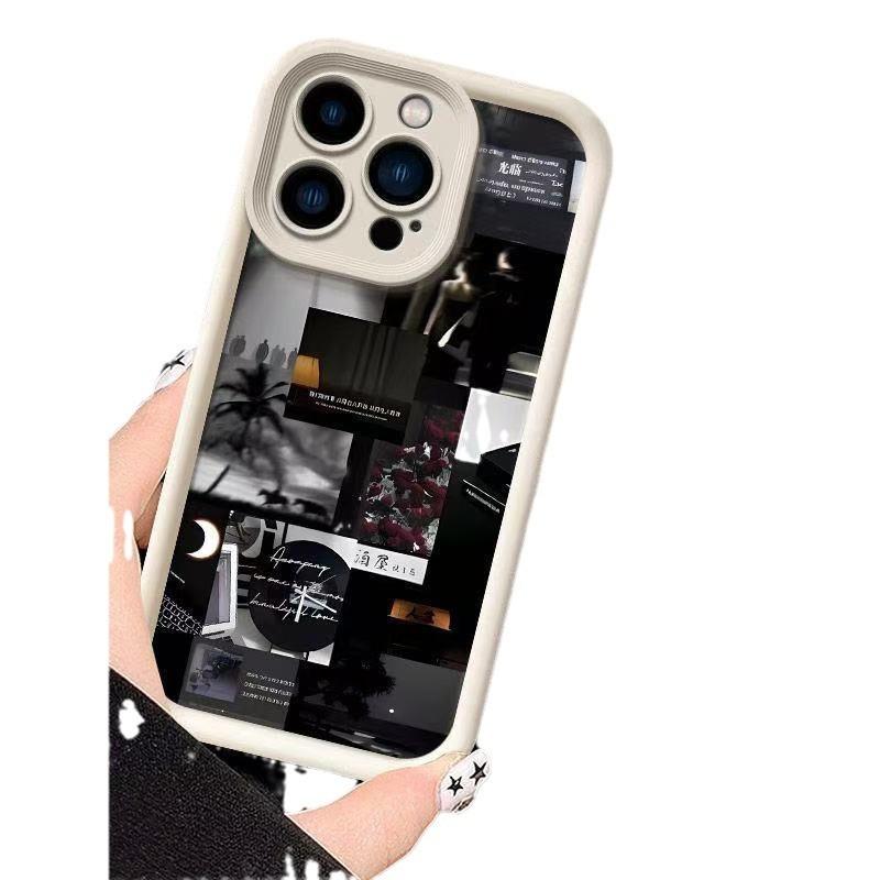 The new model is suitable for iphone16 mobile phone case Apple 15promax/14 anti-drop 13pro12 European and American 11 personality xr