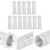 12pcs Archery Arrow Aluminum Insert for ID 6.2mm Carbon Fiberglass Arrow Shaft Accessories For Hunting Shaft Arrowhead