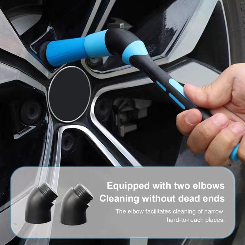 Detailing Brush Set Ultra Soft Duster Brushes Auto Car Detail Brush Kit Auto Air Vent Brush Set For Cleaning Car Interior tools