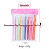 Colorful 9-Piece Crochet Hook Set for Knitting and Crafting