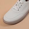 Lace-up Flat-soled White Single Shoes, Breathable Soft Soles, Not Tired Feet 2026 Casual Women