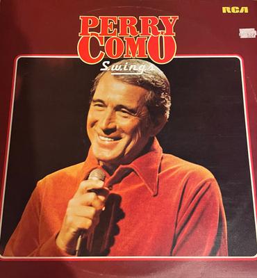 LP Record PERRY COMO  Como Swings HY1035 RCA Victor 1976 UK Pop Used