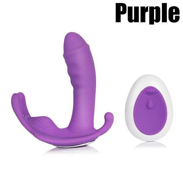 Vibromasseur gode culotte à distance vibrateur Anal papillon portable stimulateur d'anus Vaginal pour Masturbation féminine jouets sexuels
