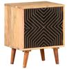 Day and Night - Day and Night Solid Acacia Wood Bedside Table 40x30x50 Cm