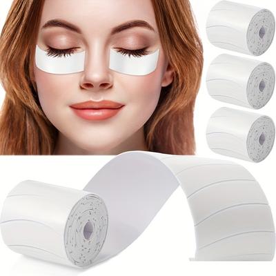 Foam Eye Pads Roll Eyelash Extension Patch Tape Lint Free Eye Pads Under Patches Professional Nonwoven Hypoallergenic Lash Supplies Tools