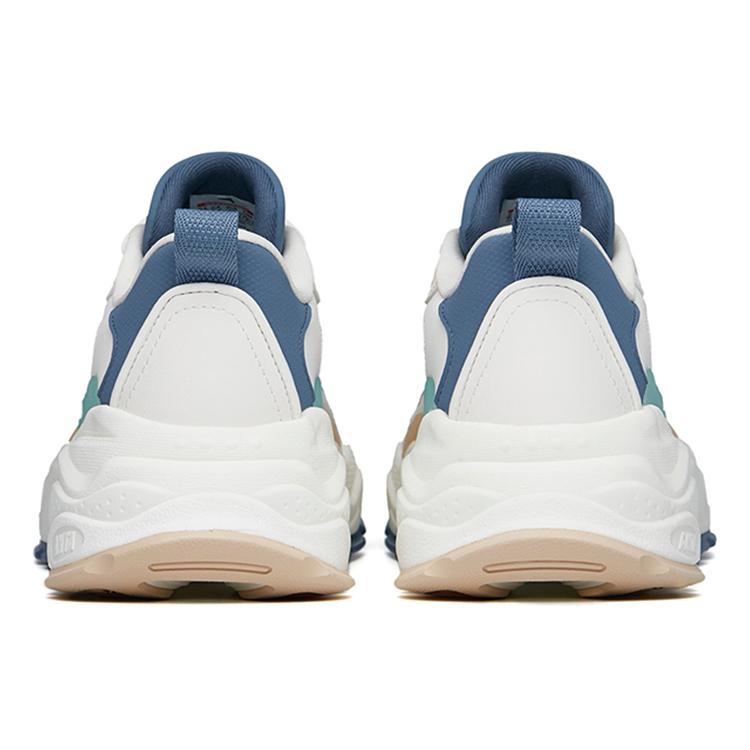 New Anta Millennium 4.0 Anti Slip Wear Resistant Low Top Sports Casual Shoes White Gray Silver 112228890-3