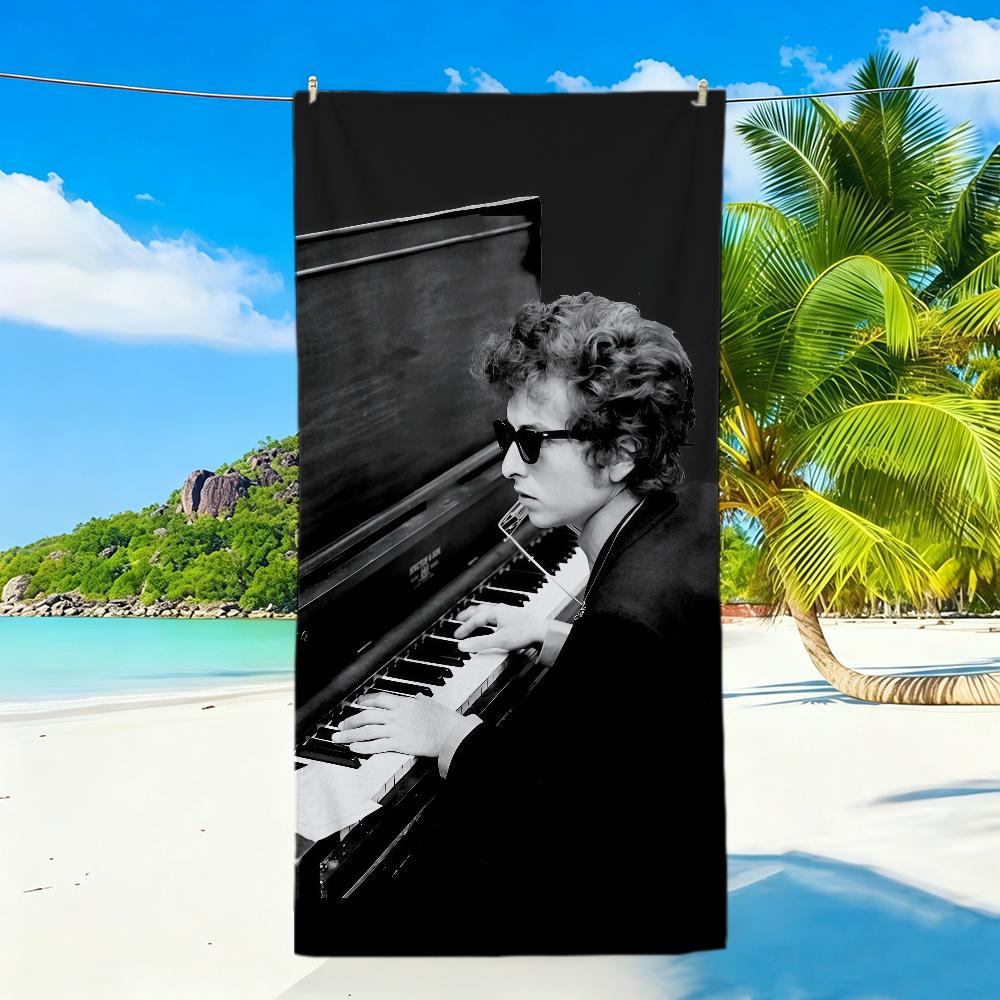 Singer Bob Dylan Towel Sports Quick Dry Travel Camping Sandproof Soft Light Large Beach Towel