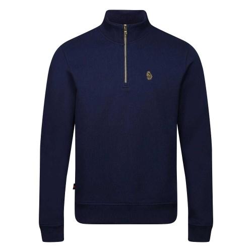 Luke 1977 Pánská mikina Higgs na zip do čtvrtiny