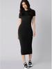 New European & American Style Women's Sexy Slim Fit Hip Wrap Dress