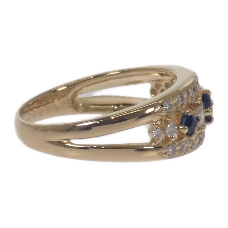 no brand  #14(JP Size) ring K18 yellow gold Women