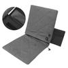 Electric Heated Seat Cushion, Foldable Stadium Seat Cushion with Backrest for Camping, Fishing, and Hunting