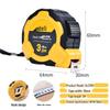 Deli Portable Steel Measuring Tape - Multiple Sizes (3m/5m/7m/10m) for Drafting and Calculations