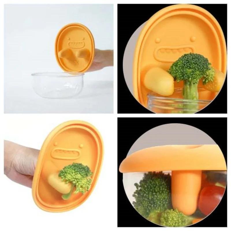 Food Storage Container With Silicone Lids Reusable Airtight Lunch Bento Boxes For Adults Kids Freezer Camping Snack Container