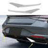 Steel Chrome Rear Bumper Lip Chin Spoiler Splitter For Hyundai Elantra 2021-2025