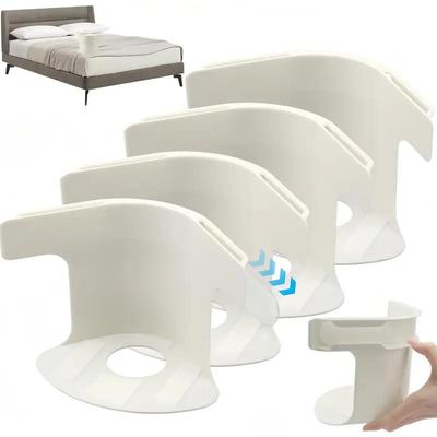 4 PEZZI Porta Lenzuolo con Angoli Elastici Fissaggio Coprimaterasso Trapunta Cinghie di Fissaggio Clip Dispositivo di Fissaggio Invisibile Antiscivolo Pinze per Lenzuolo