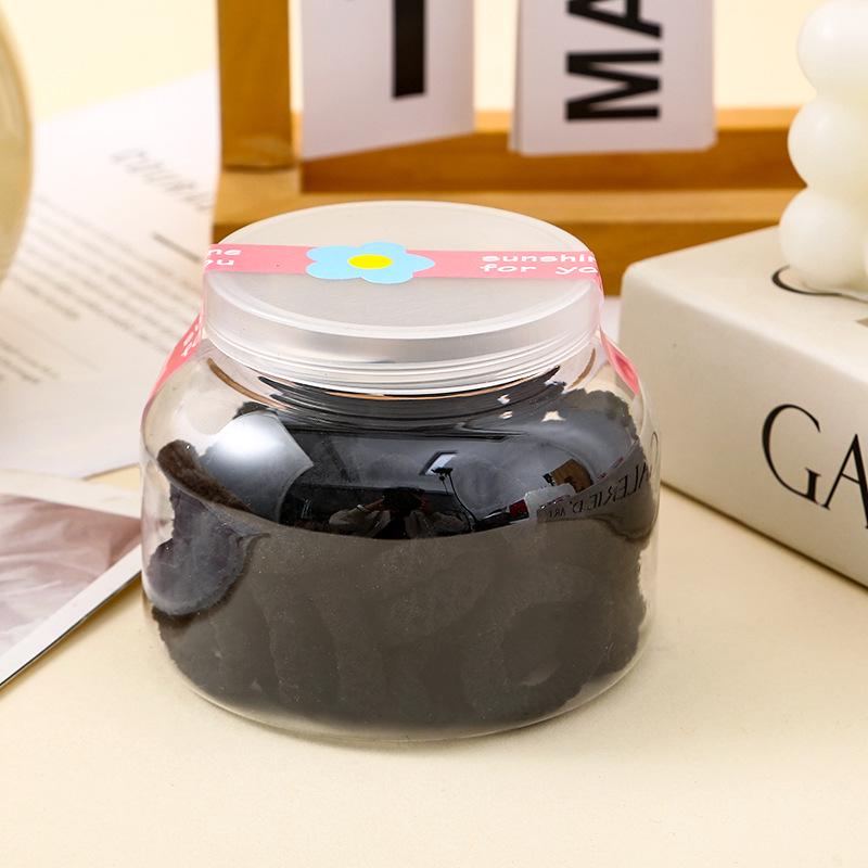 Cute Candy Color Hair Ties for Girls - Non-Damaging Rubber Bands & Towel Rings