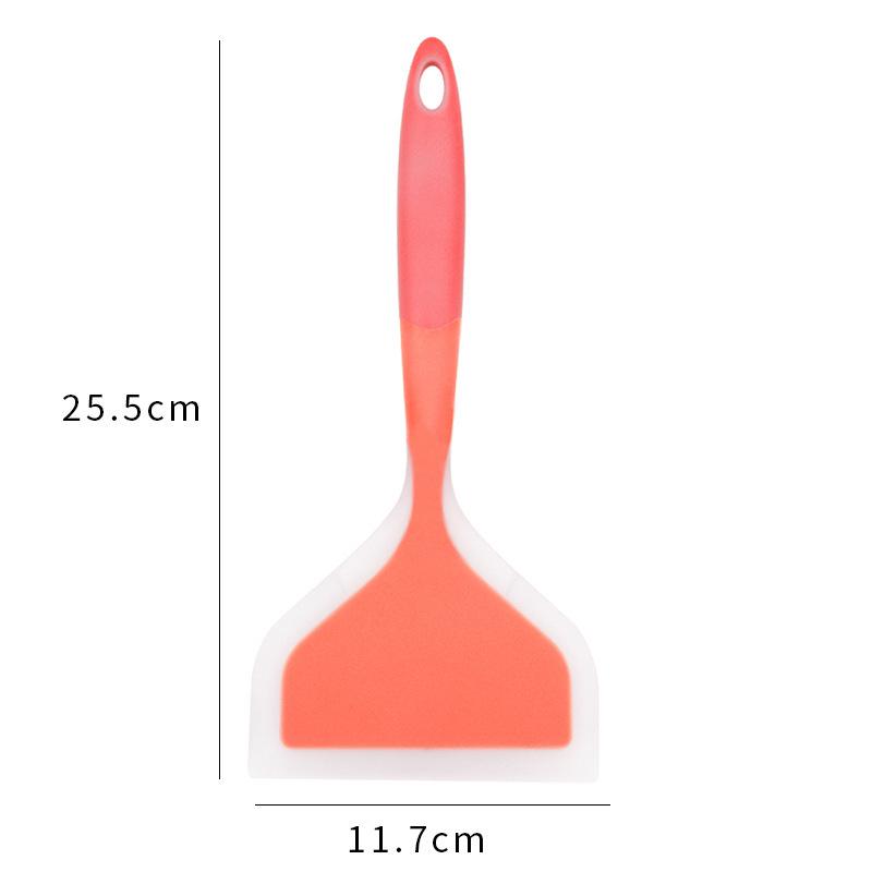 High-Temperature Resistant Silicone Spatula for Non-Stick Pans and Pancakes - Ideal for Tamagoyaki.