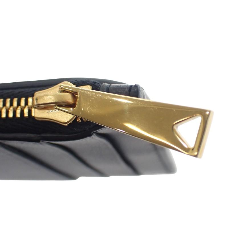 BOTTEGA VENETA  681010 VCQC Card Case Navy Calfskin mens