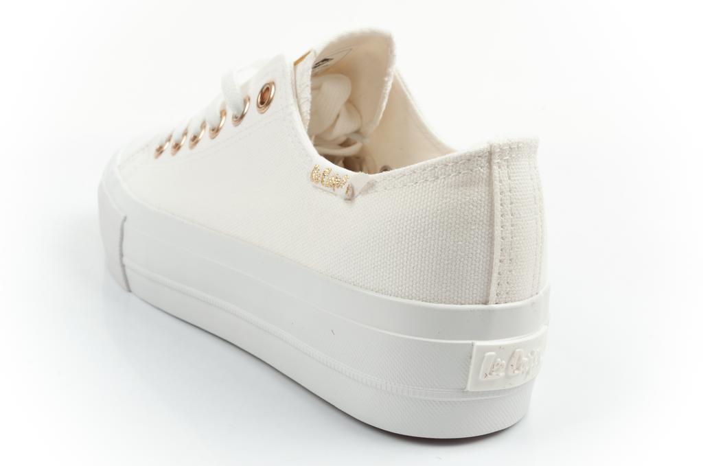 Lee Cooper Canvas White Lady [LCW-26-31-4369L] y.38