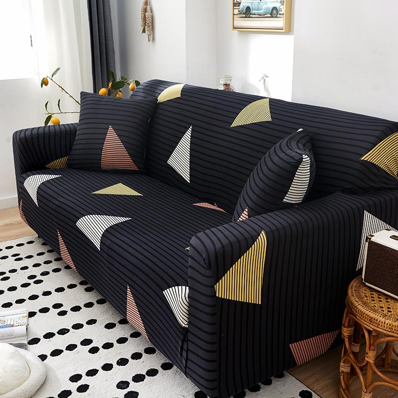 Stretch Couch Cover All-Inclusive Sofa Slipcovers For Kids Pets Washable Universal Furniture Protector With Elastic Bottom