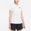 Nike Set in Sleeve T Shirt Women's White DJ6296-100
