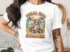 Feral Girl Summer Shirt | Retro Raccoon Beach T-Shirt, Funny Trash Panda Graphic Tee, Vintage Aesthetic Beach Girl Top, Summer Gift for Her