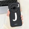 For Xiaomi Poco C61 Case PocoC61 C 61 Cover Luxury Letters Soft White Black Silicone Matte Fundas For Xiaomi Redmi A3 A3x Bumper