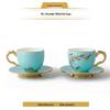 Auratic Chinese Style Lady Porcelain Teacup Set