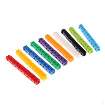 300x Early Education Cubes Counting Blocks Learning Aids