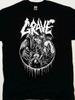 New GRAVE T-shirt Grindestroy Gift Fans Black Unisex S-234XL E020