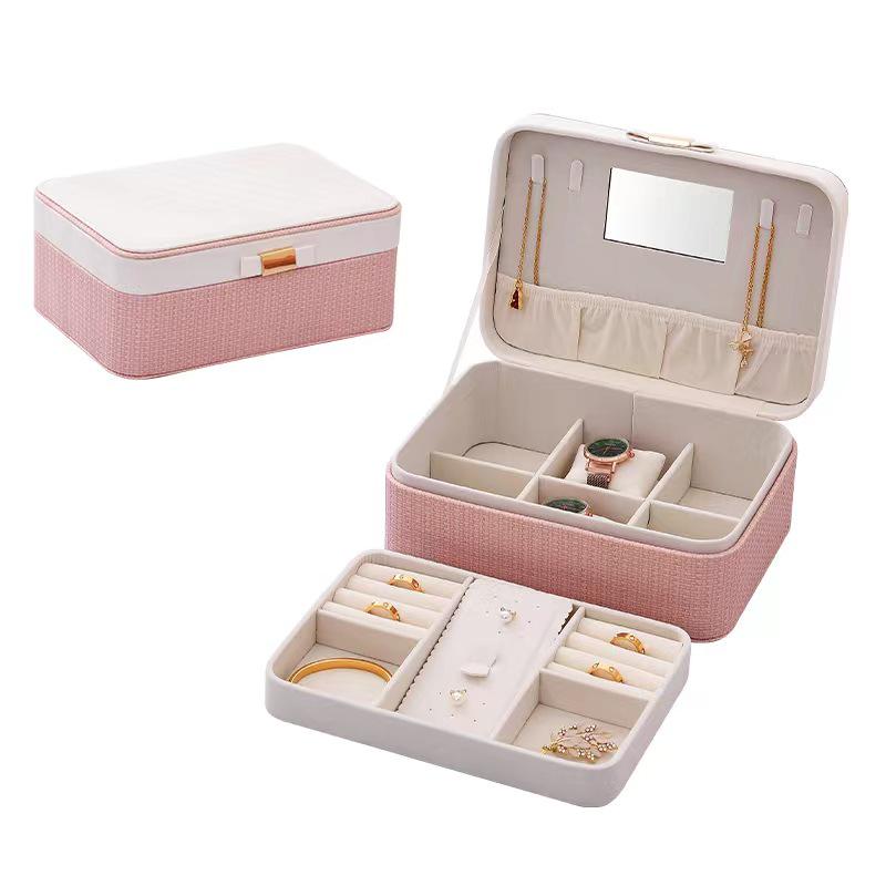 

Элегантная магнитная коробка для хранения крема: Набор для шитья и органайзер для украшений 24*17*10 cm