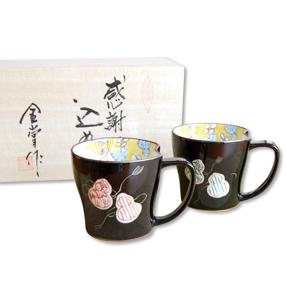 

Retirement Gratitude Good Arita Six Gourds Made in Japan Gift, Couple s Mugs, Pair, Gift, Health, Ware, Colors,