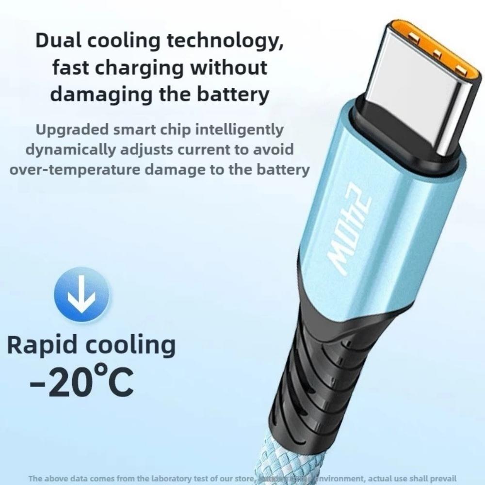 240W 5A Fast Charging USB C Cable Type C Quick Charge Data Cord for iPhone Samsung S24 Realme Xiaomi 14 Huawei OPPO OnePlus