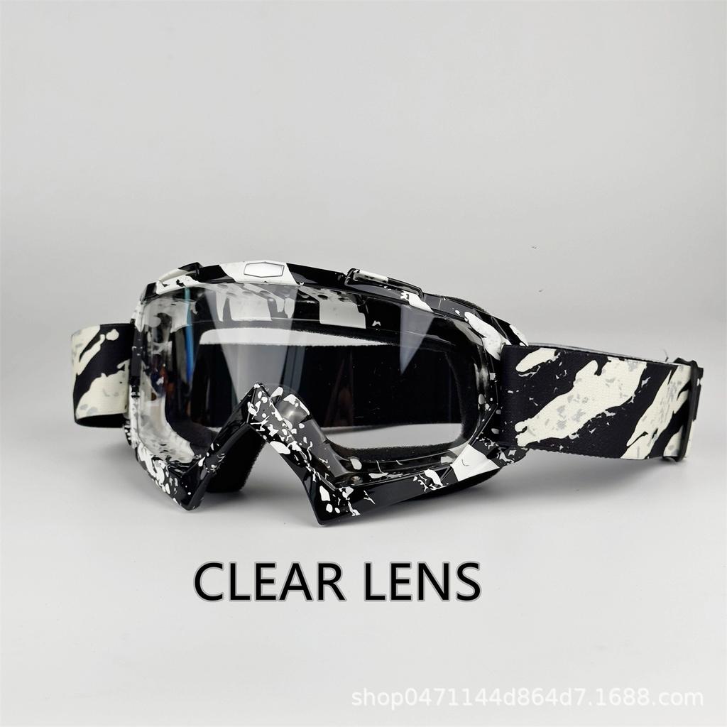 Goggles Riding Glasses Outdoor Motorcycle Off-Road Goggles ATV Men's and Women's Mountain Bike Bike Windshield Lenses