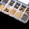 270pcs M2 Brass Female Female Standoff and Screws Assortment Kit