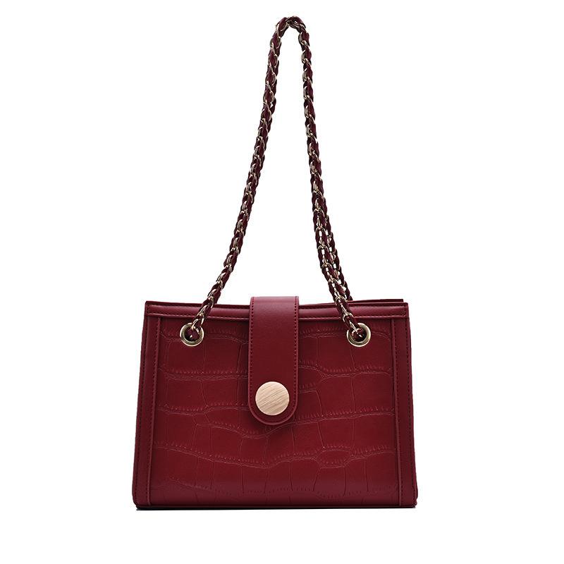 Wedding Bag Women's Bag 2025 New 2025 Wedding Chain Messenger Bag Premium Wedding Red Bridal Bag