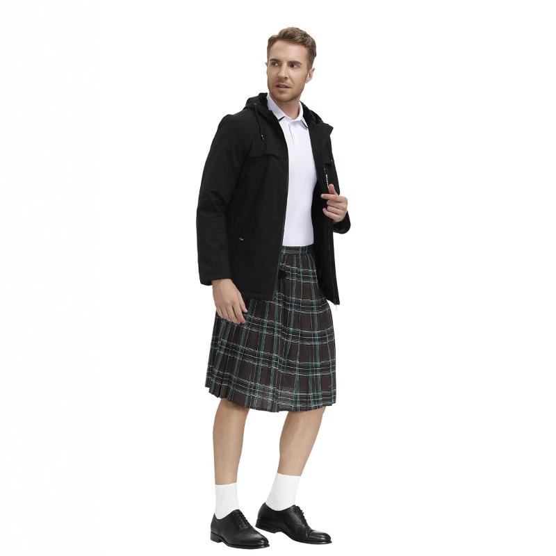 Men's plaid skirt, Scottish holiday skirt, men's plaid skirt, boys' skirt, stage performance skirt