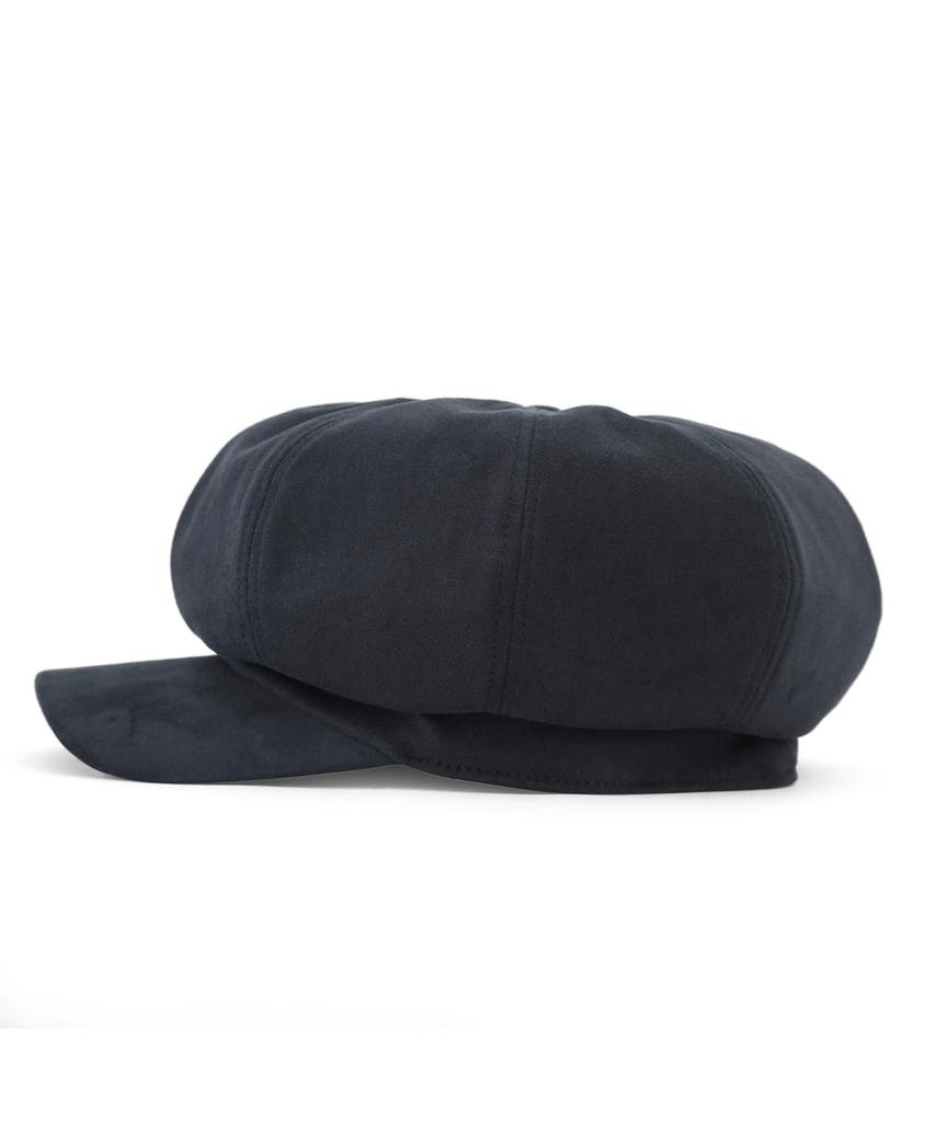 Eondeokeonteulolseutyudio Suede Hunting Cap Castro Beret / T Suede / H Navy