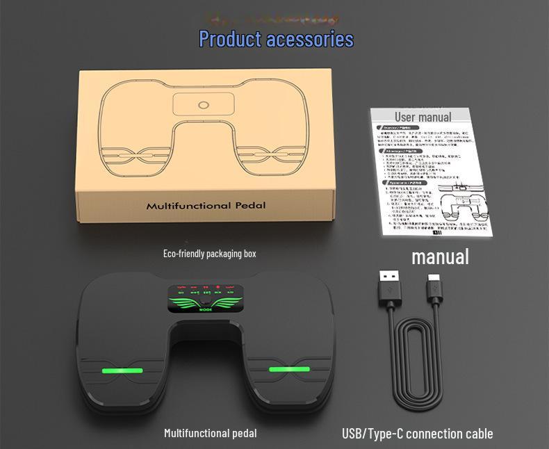 iPad & Mobile Bluetooth Music Page Turner: Compatible with Guitar, Piano, Saxophone, Tablet, and Foot Pedal.