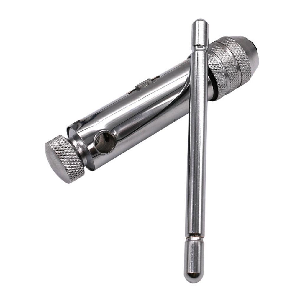 High Hardness Internal Thread Hand Tap M3-M8 Adjustable T-Handle Ratchet  Home