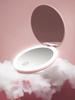Rechargeable Cosmetic Mirror with LED Lights, 10x Magnifying Mirror, Portable Folding Travel Mirror, Double Sided, Beauty Mirror