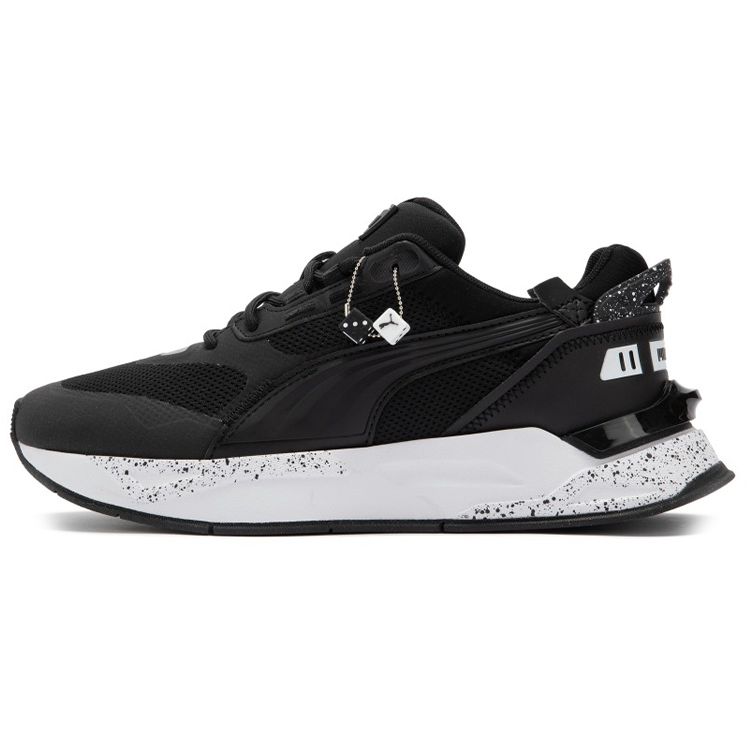

Puma Mirage Sport Tech Chance Fabric Leather Sneakers Unisex Sneakers Black White 386625-02 35.5