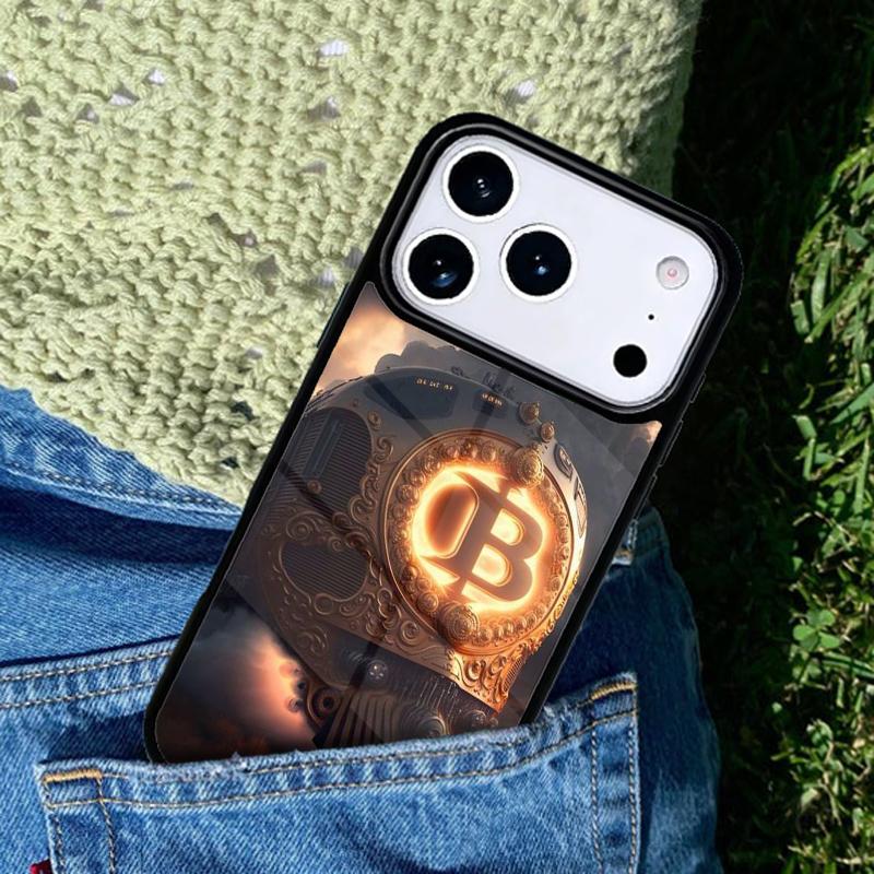 Bitcoin BTC Phone Case Cover for IPhone 11 12 13 14 15 16e 17 Pro Max Coque for IPhone 17 Air
