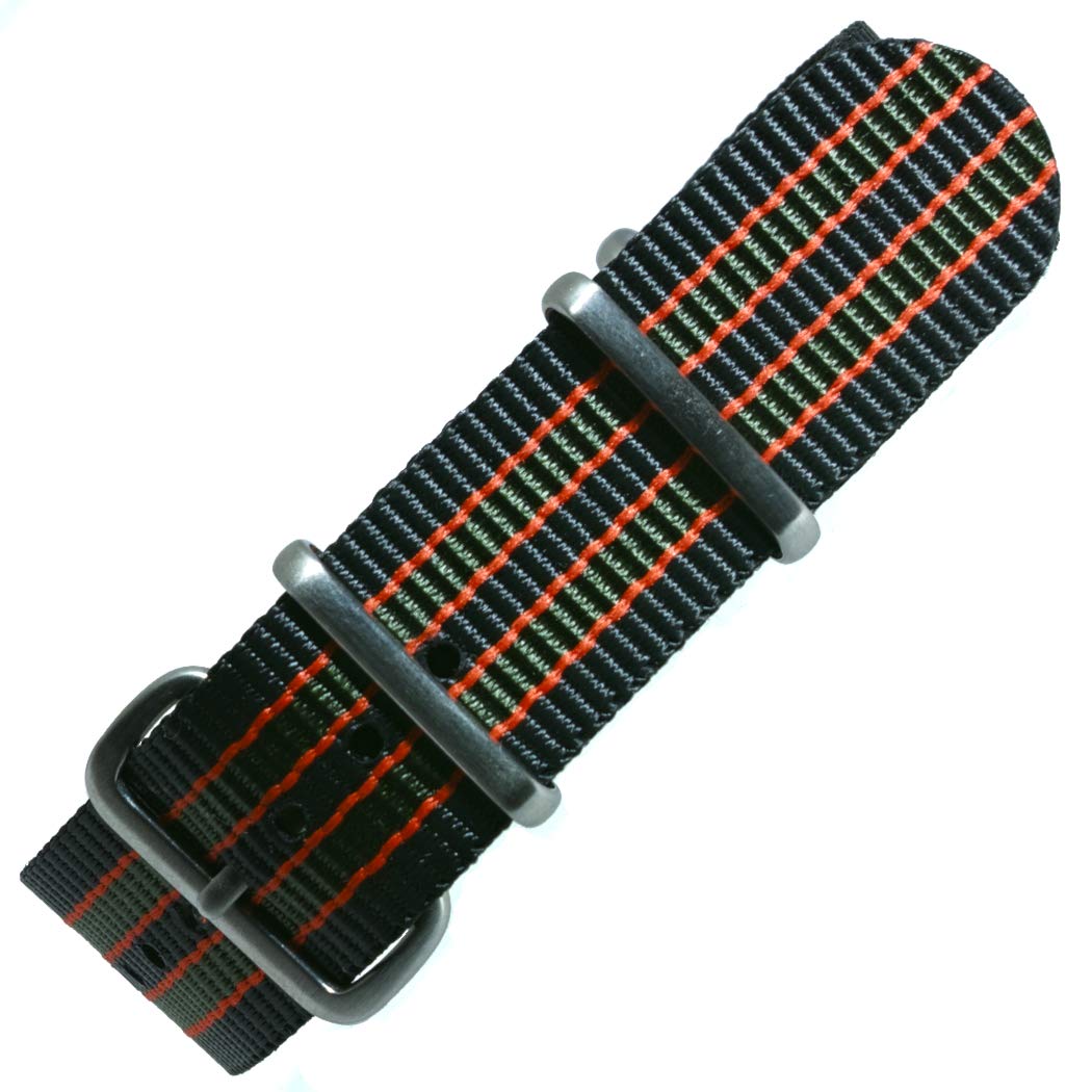 

Time+ NATO G10 Ballistic Nylon Watch Strap, Military Band 22mm