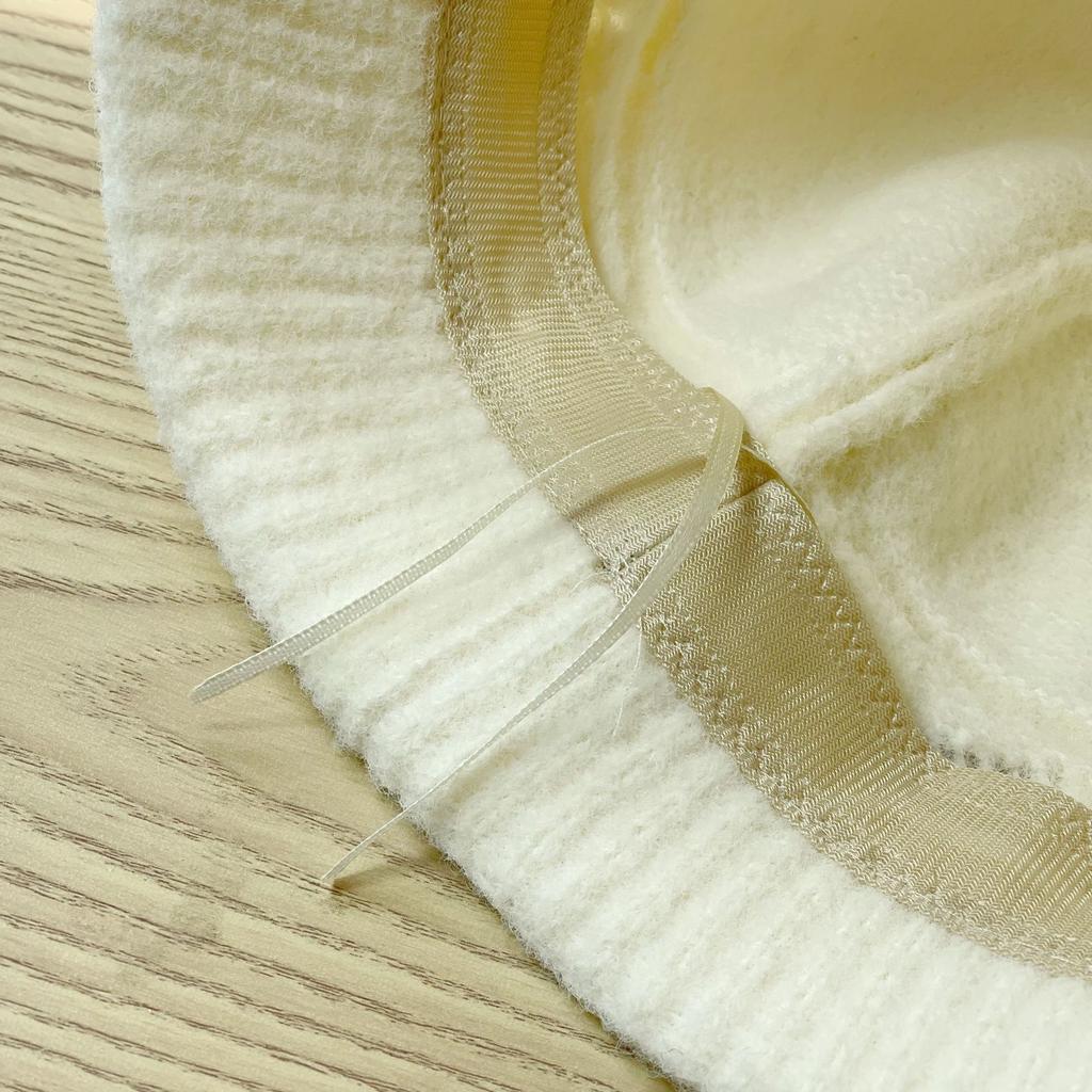 Knitted Fisherman's Hat Children's Autumn and Winter New Basin Hat Thermal Bucket Hat Foldable